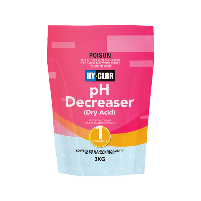 PH Decreaser Dry Acid Refill 3KG