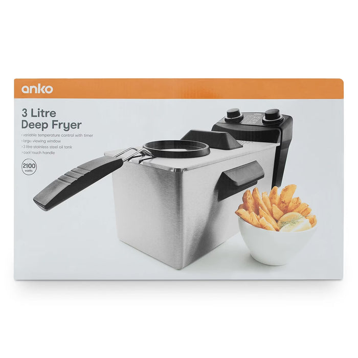 3L DEEP FRYER WITH TIMER