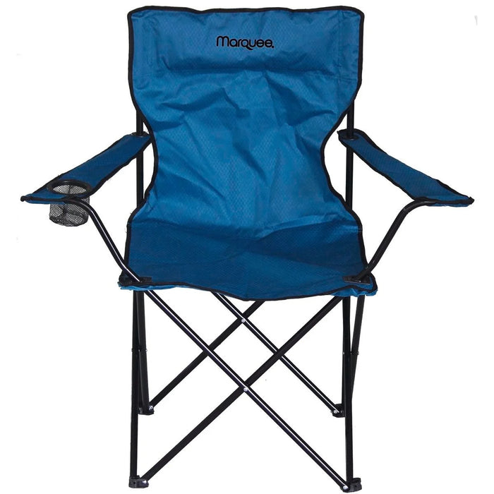 CHAIR FOLDING CAMP MARQUEE ADVENTURER BLUE