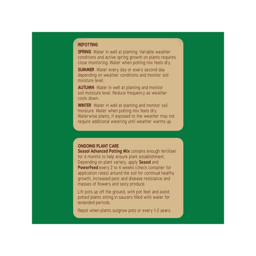 SEASOL 25L ADVANCED POTTING MIX