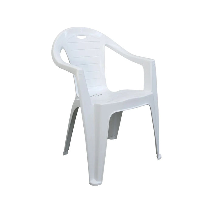 CHAIR RESIN MARQUEE PISA WHITE
