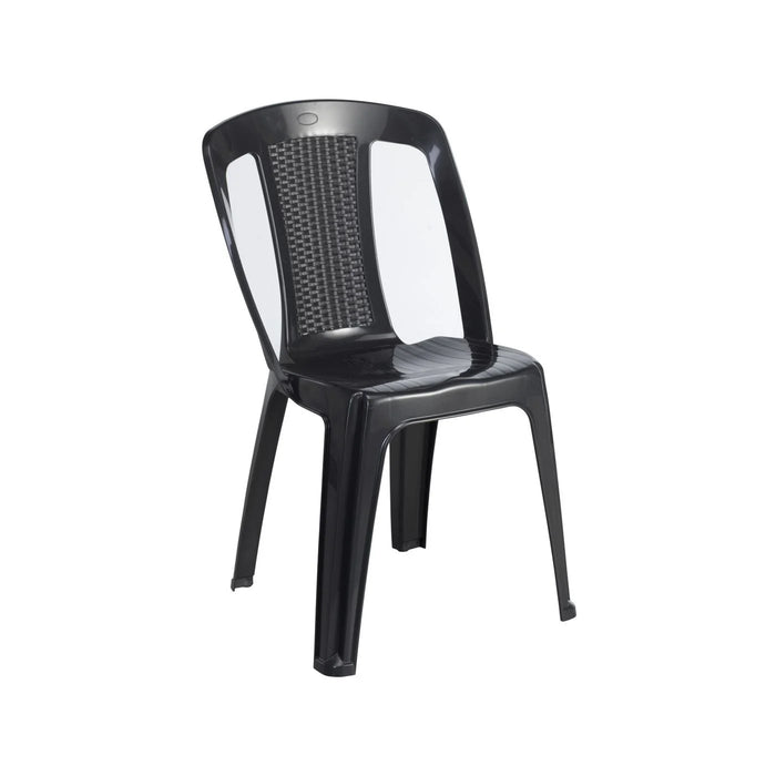 CHAIR RESIN MARQUEE ELBA ANTHRACITE BIST