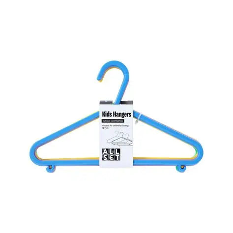 ALL SET KIDS CLOTHES HANGER - 12PKT