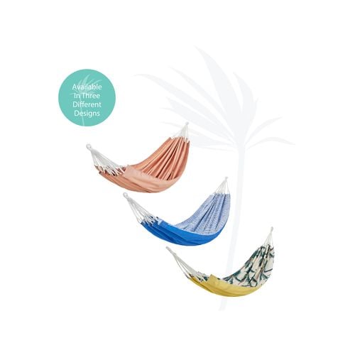 HAMMOCK SINGLE TWO TREES 120X220CM COTTON