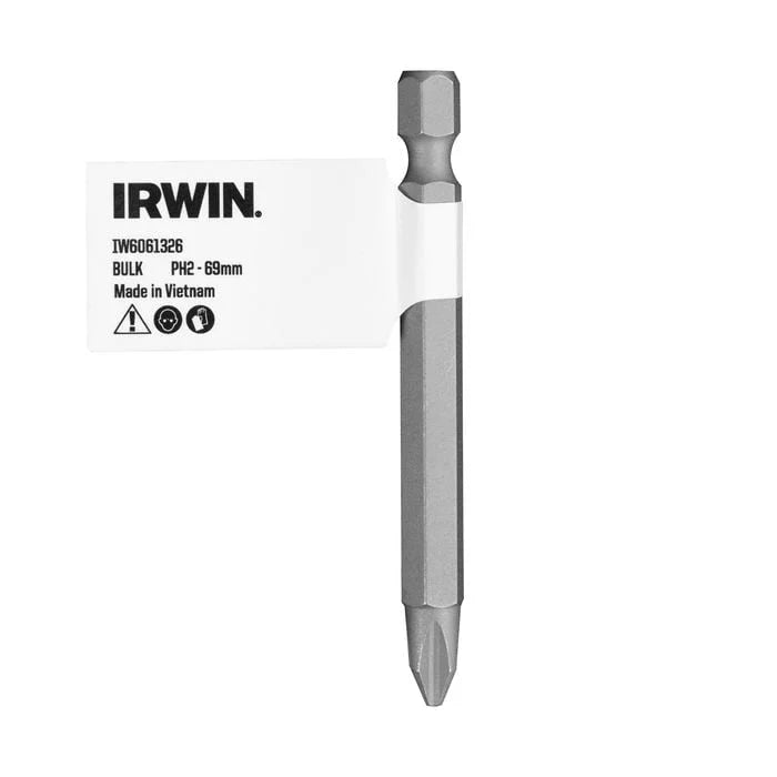 FASTENER DRIVE BULK IRWIN 69MM PH2