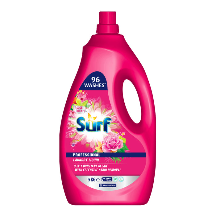 LAUNDRY LIQUID SURF PRO 4. 9L ROSE FRESH