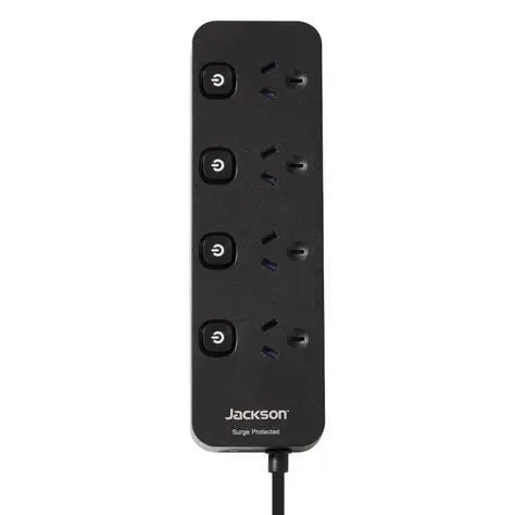 POWERBOARD SURGE PROT JACKSON 4 OUTLET