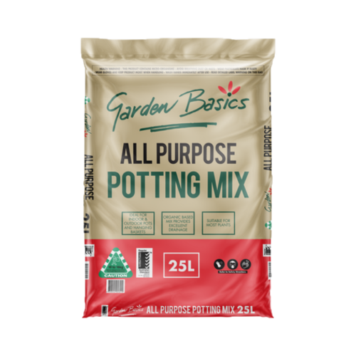 GARDEN BASICS 25L ALL PURPOSE POTTING MIX