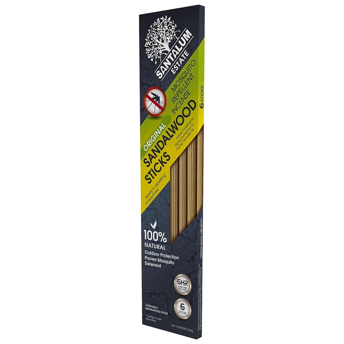 MOSQUITO INCENSE SANTALUM 6PK