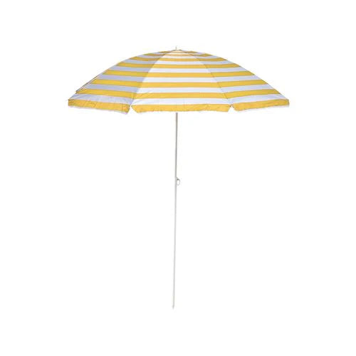 UMBRELLA PORTABLE MARQUEE 1.8M STRIPE YELLOW