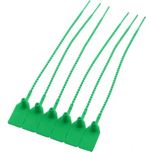 Service Tie Green Sec Plastic