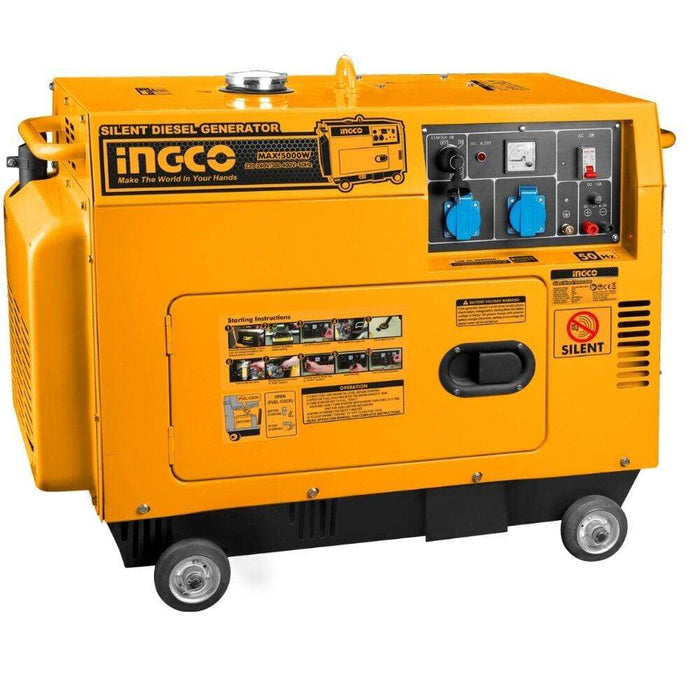 GENERATOR SILENT DIESEL 4500W GSE5000