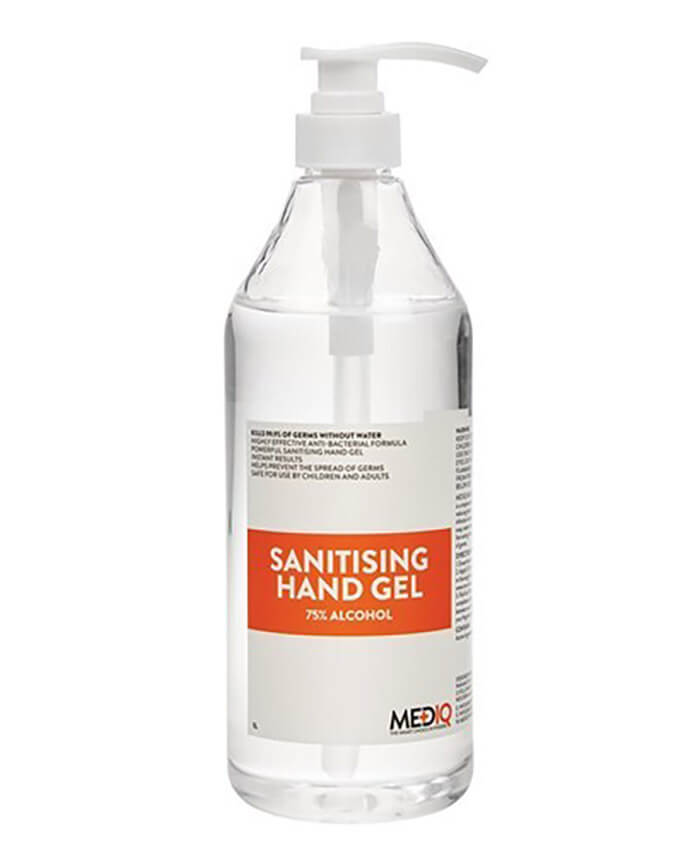 SANITISING HAND GEL 1L 75% ALC