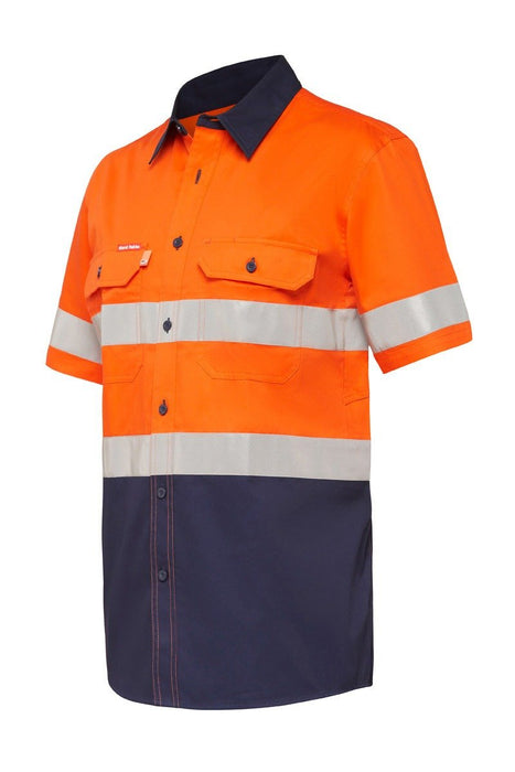 SHIRT SS HV2T VENTED ORANGE L