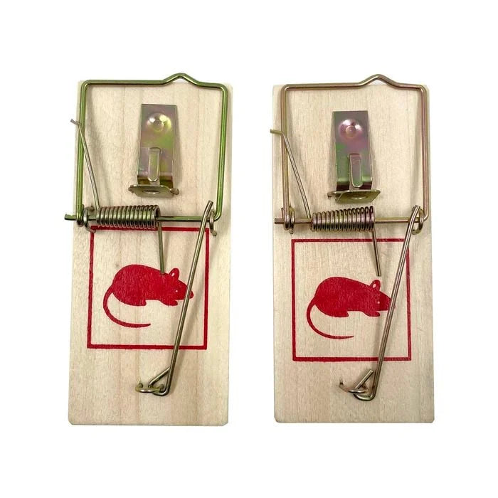 TRAP MOUSE WOOODEN 2PK