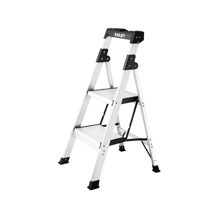 LADDER STEP STOOL TWIN PLTFORM 120KG 2 S