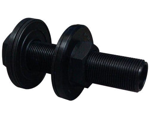 POLY BULKHEAD TANK FITTING 25MM