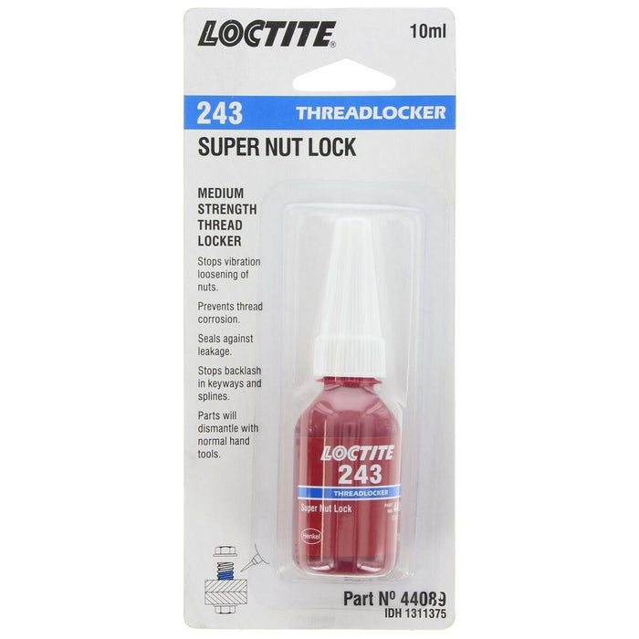THEADLOCKER LOCITIE 10ML SUPER NUT LOCK