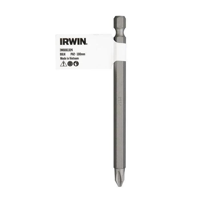 FASTENER DRIVE BULK IRWIN 100MM PH2