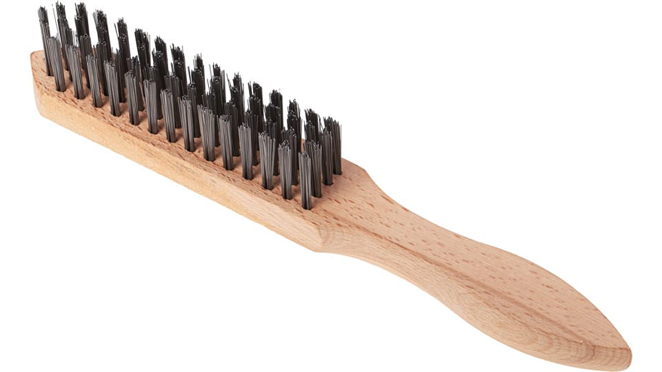 STEEL WIRE BRUSH NO.104 (DOZ)