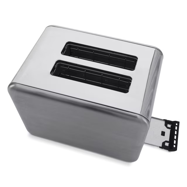 2 SLICE STAINLESS STEEL TOASTER