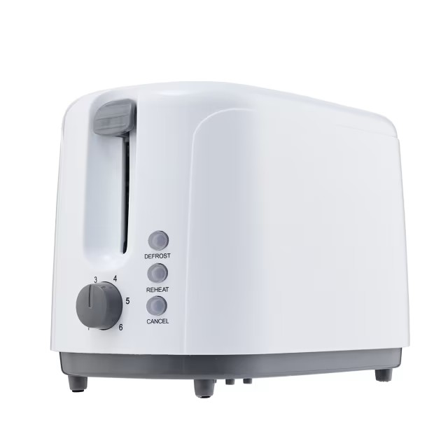 2 SLICE TOASTER - WHITE