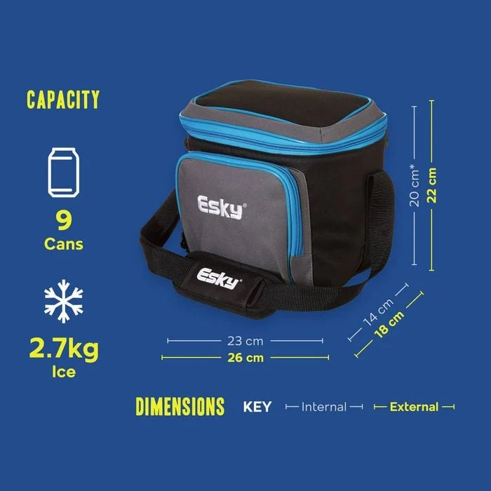 COOLER BAG ESKY SOFT 9 CAN
