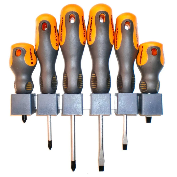 SCREWDRIVER SET CRAFTRIGHT 6PCE