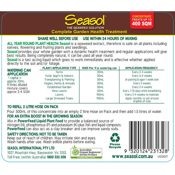 SEASOL 2L COMPLETE GARDEN HEALTH TREATMENT
