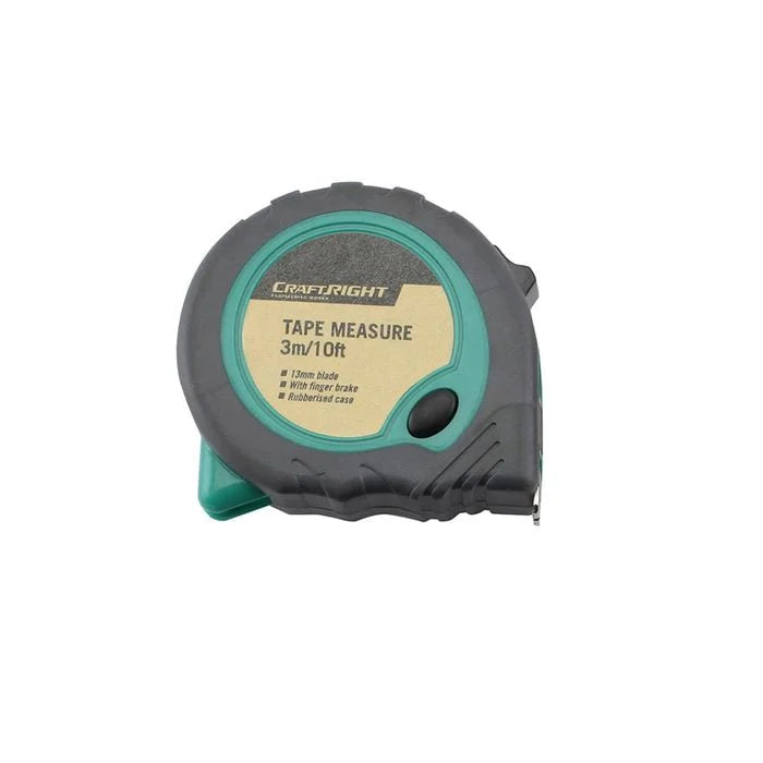 TAPE MEASURE 3M/10FT 12.5MM CRAFTRIGHT
