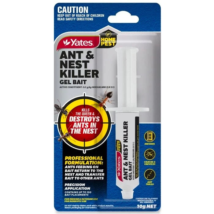 ANT & NEST GEL YATES HOME PEST 10G