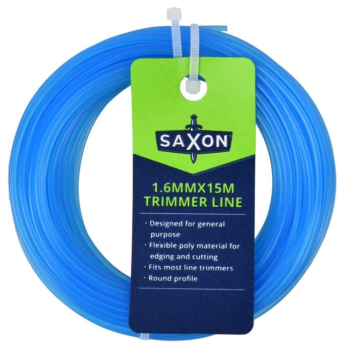 LINE TRIMMER ACCESS SAXON 1.6MMX15M ROUN