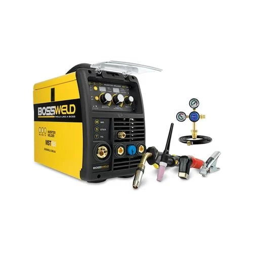 BOSSWELD MST185 PLUS 180A MIG STICK & TIG INVERTER WELDER