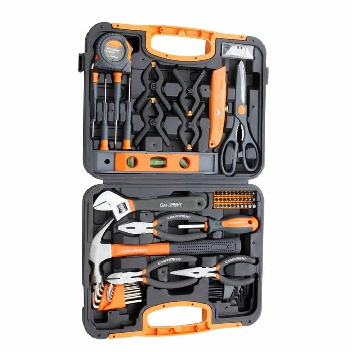 TOOL KIT CRAFTRIGHT 75PCE CARRY CAS