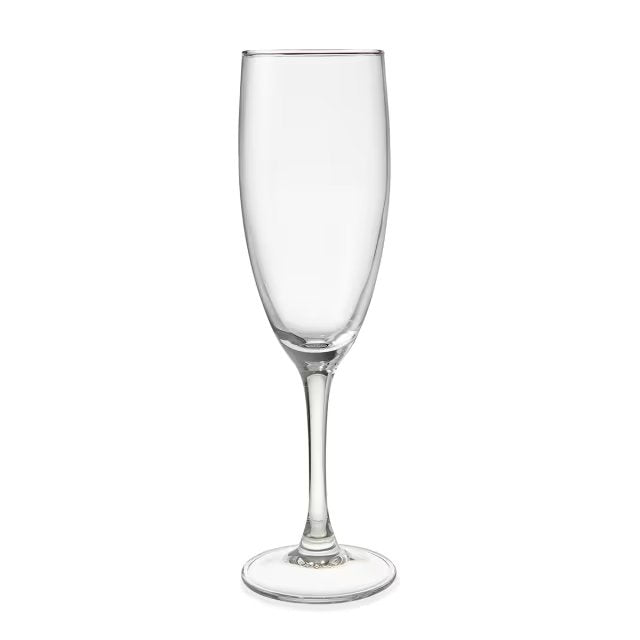 6 EVERYDAY FLUTE GLASSES