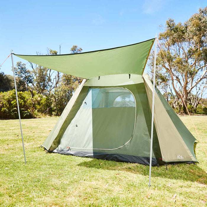 6 PERSON INSTANT TENT GREEN