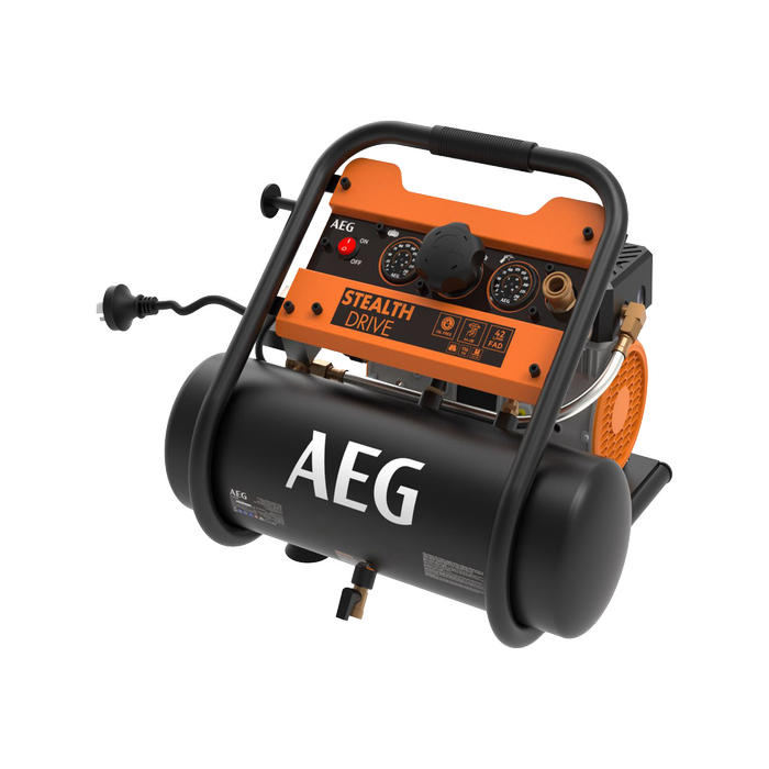 COMPRESSOR AIR AEG 0.75HP 6LT SILNT
