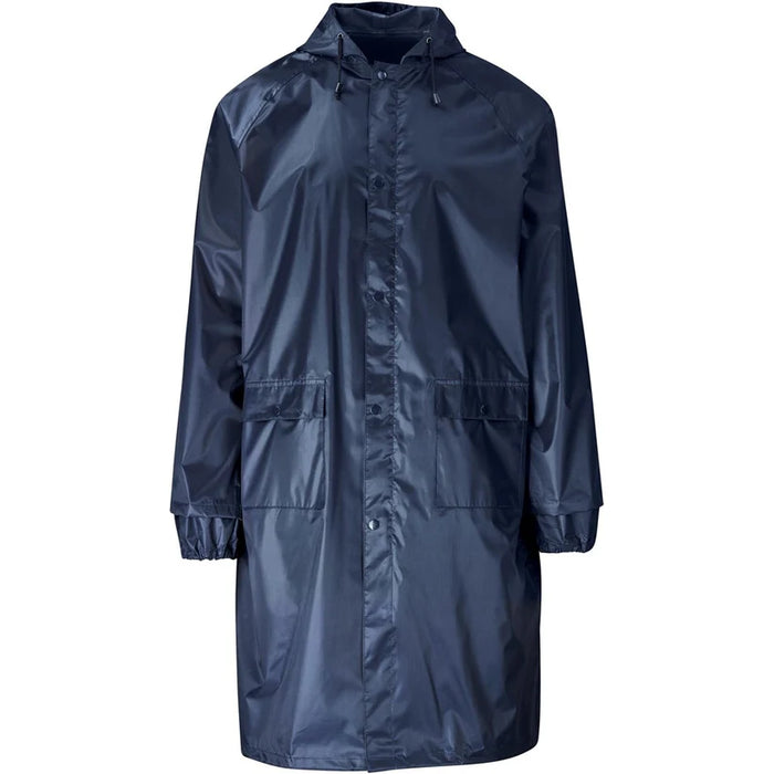 RAIN COAT NAVY 180T POLYESTER TAFFET