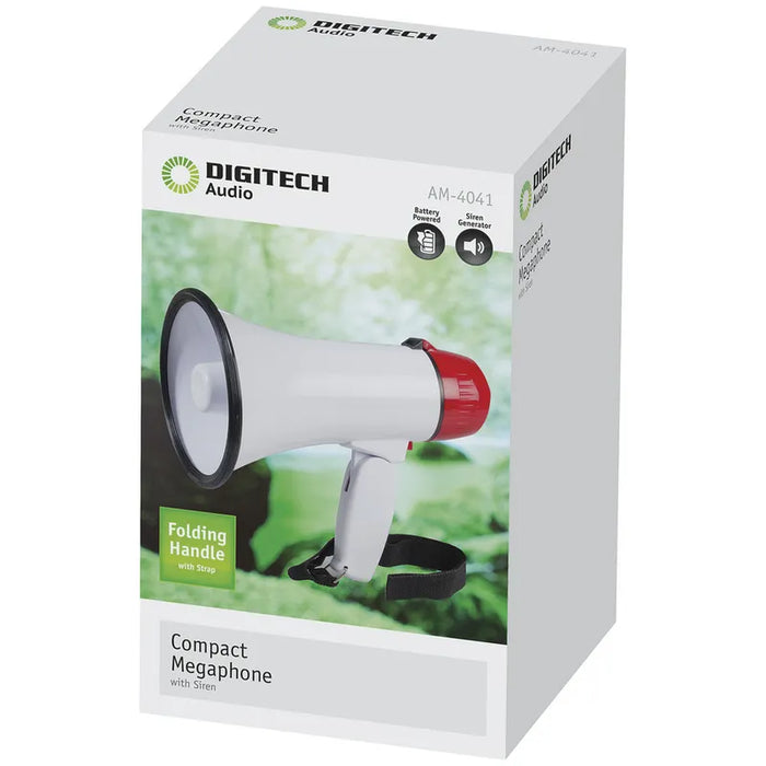 MEGAPHONE PA 10WRMS W/SIREN