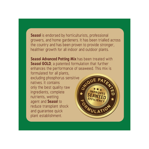 seasol advanced potting mix SEASOL 25L ADVANCED POTTING MIX — Island Enterprises Limited