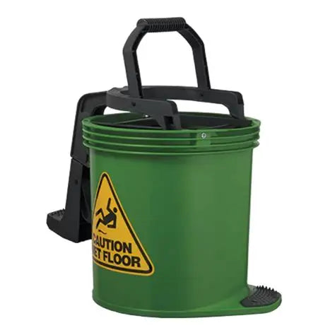 BUCKET DURA ML WRINGER 15L GREEN