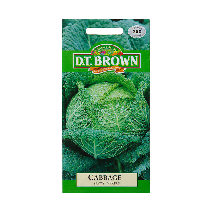 D.T BROWN CABBAGE SAVOY - VERTUS