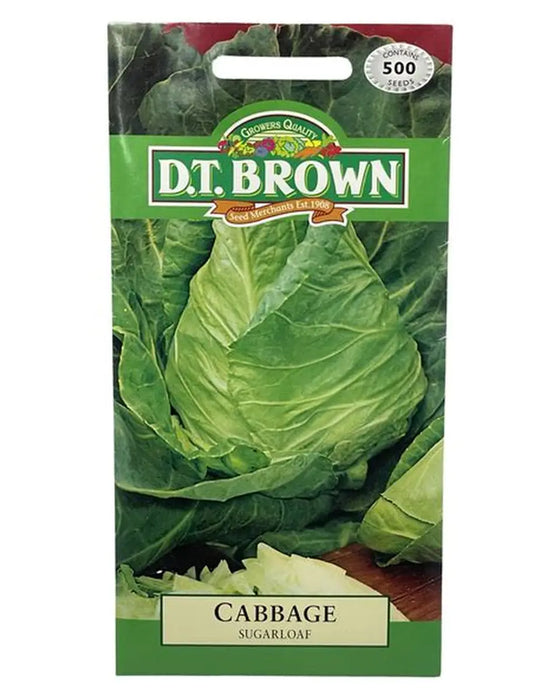 D.T BROWN CABBAGE SUGARLOAF