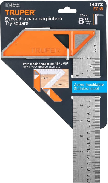 CARPENTER SQUARE 20CM TRUPER