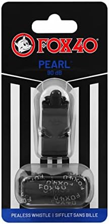 FOX 40 PEARL WHISTLE BLACK