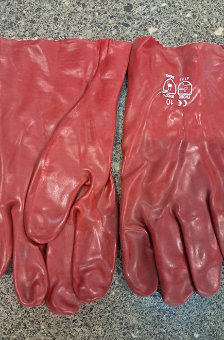 Gloves 27cm Chemical Res per pair