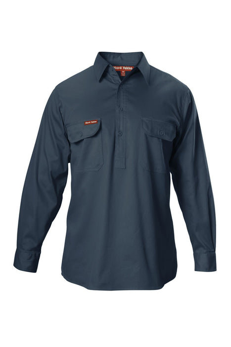 SHIRT DRILL LS GREEN