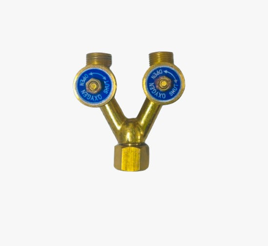 OXYGEN TWIN OUTLET VALVE