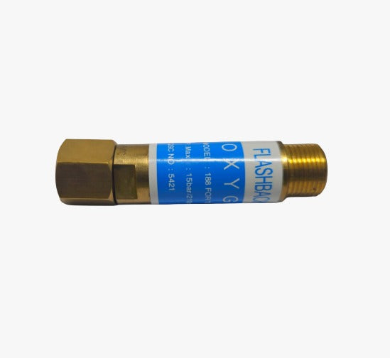 REGULATOR FLASH BACK ARRESTOR (OXYGEN)
