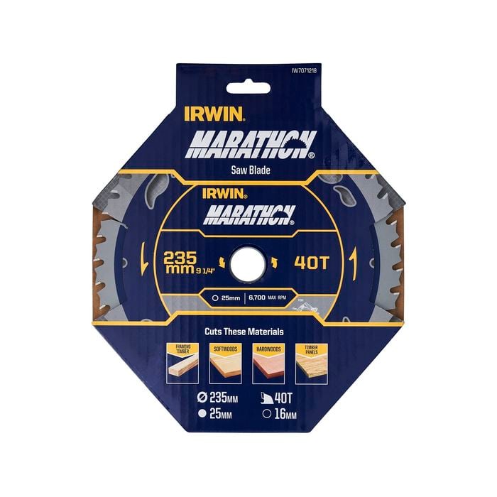 MARATHON BLADE IRWIN 235MM 40T IW70